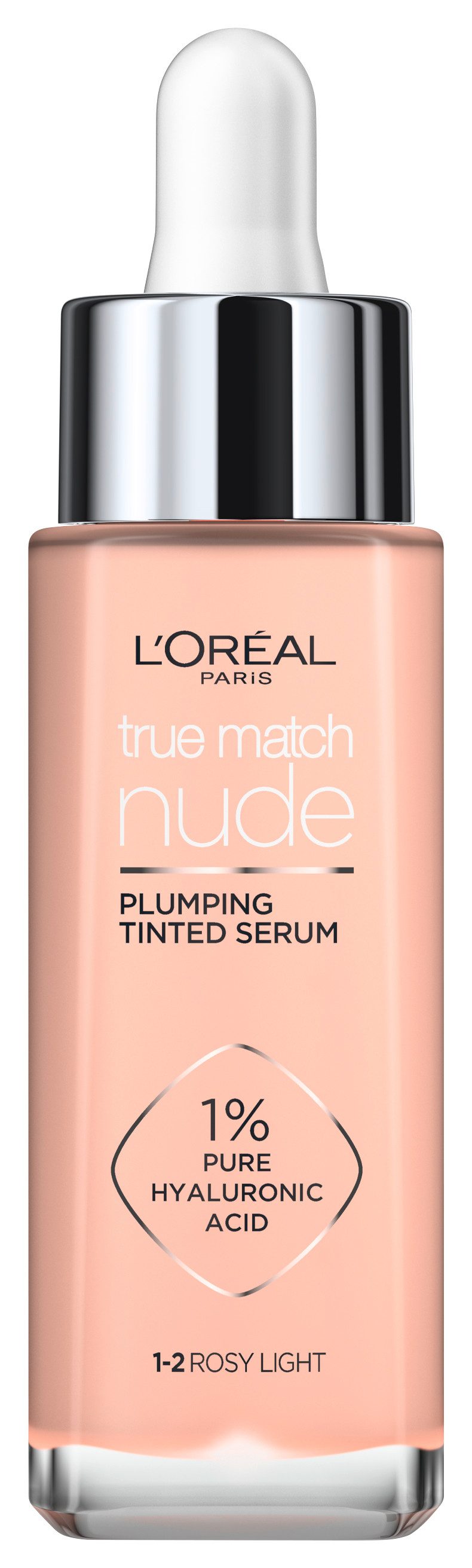 L'ORÉAL PARIS Foundation TRUE MATCH GETÖNTES SERUM, flüssige Textur, mittelstarke Deckkraft, feuchtigkeitsspendend