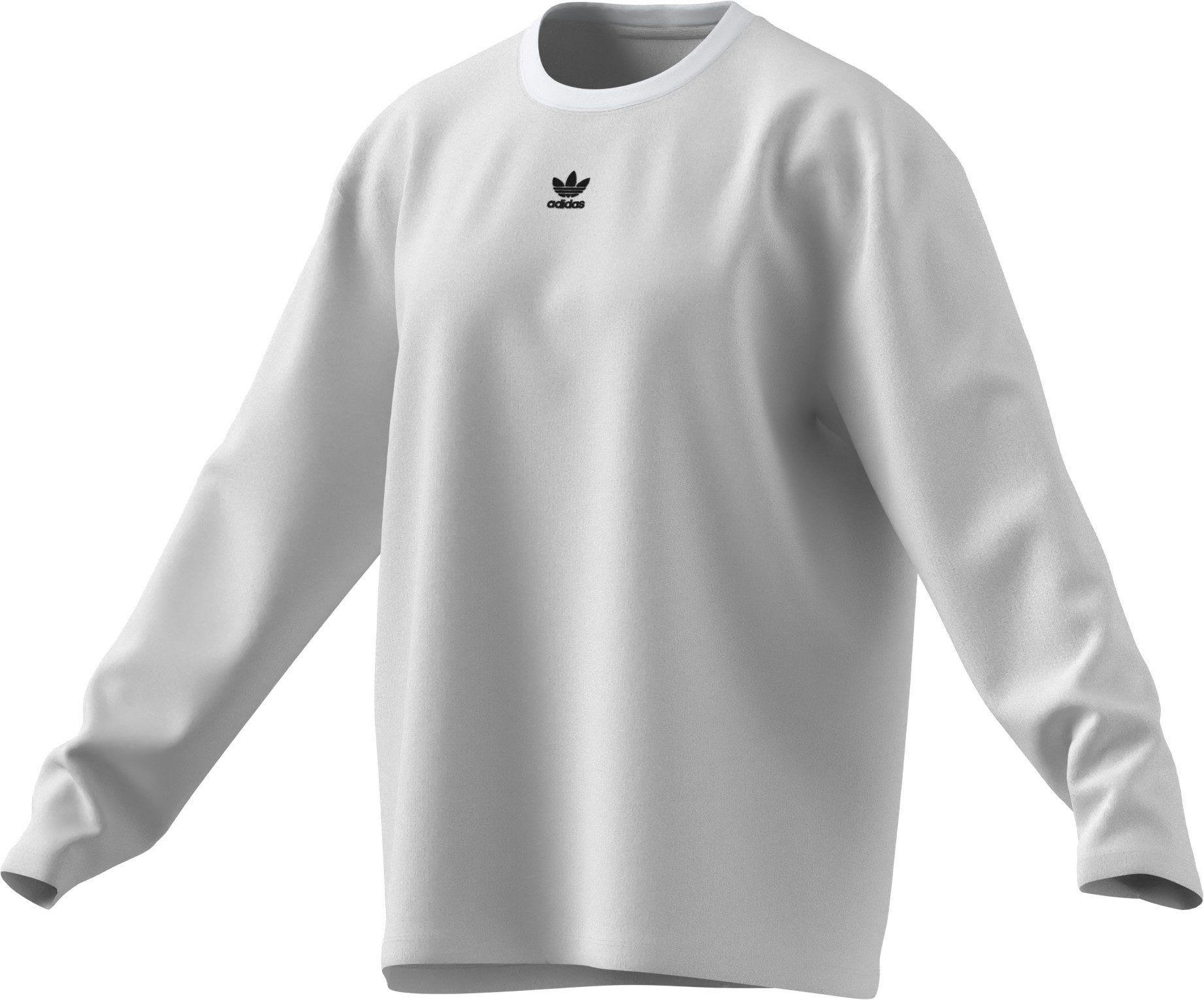 adidas Originals Langarmshirt ESS LONGSLEEVE lockerer Schnitt, Langarm, aus Baumwolljersey