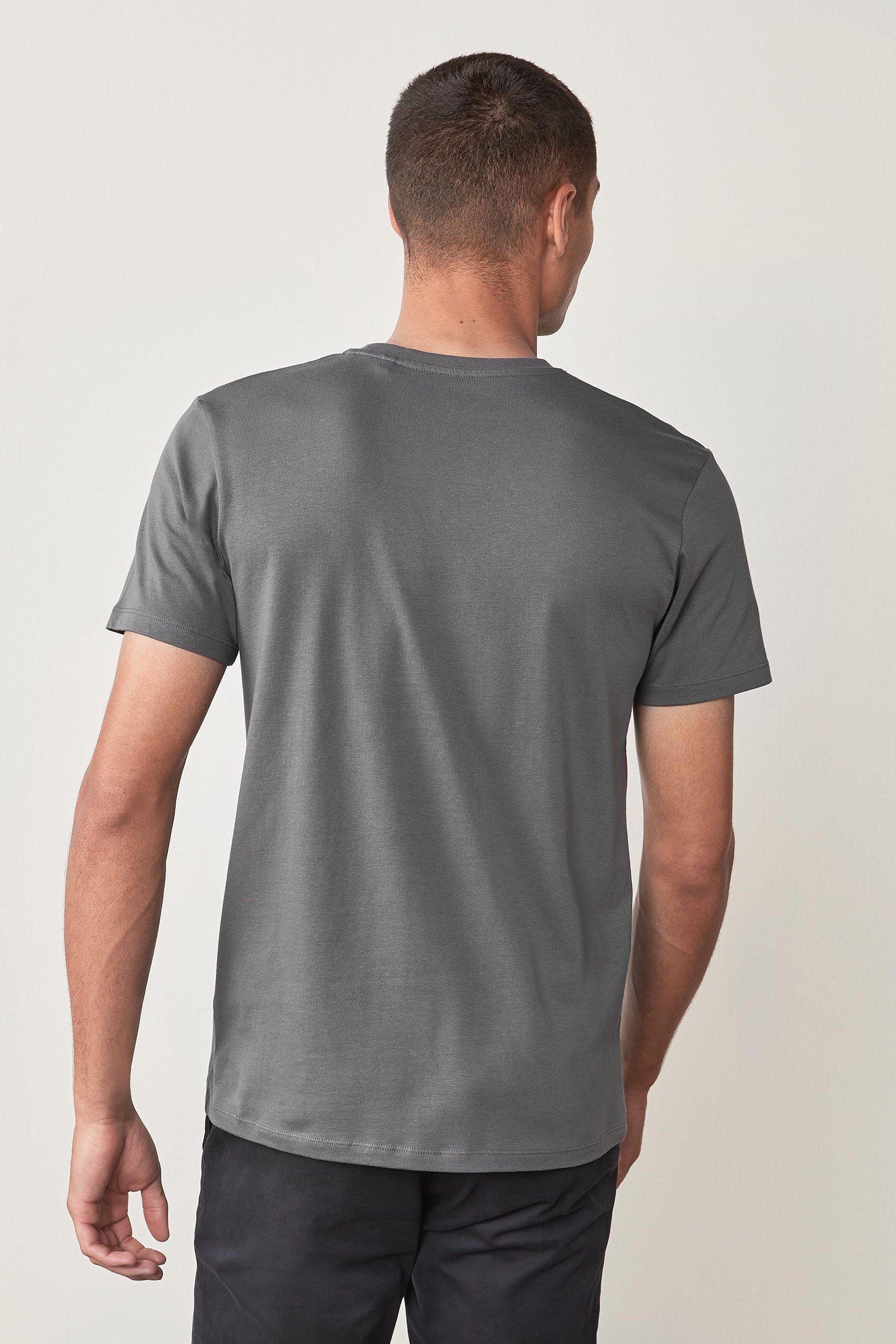 Next Grey (1-tlg) T-Shirt Slate