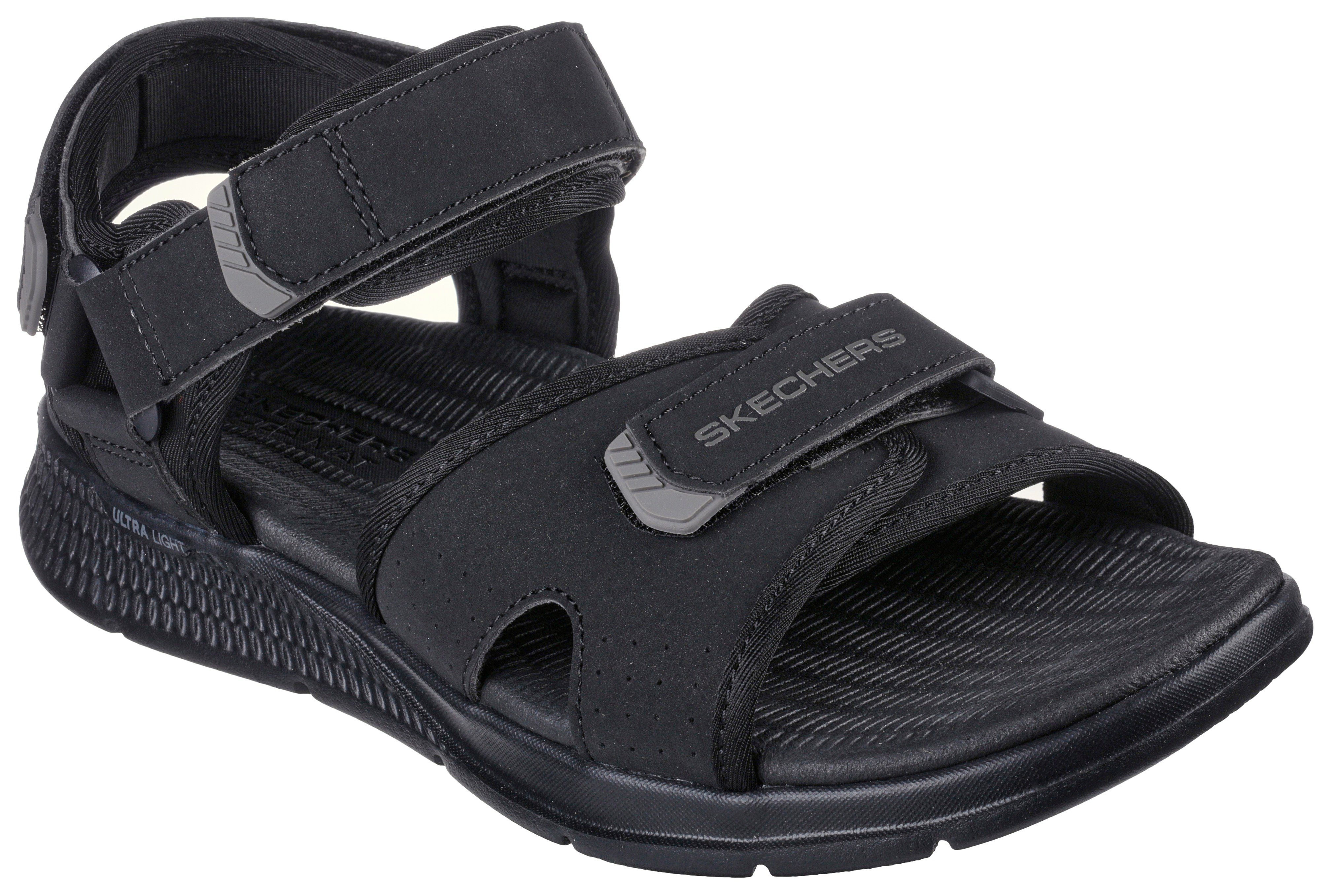 Skechers GO CONSISTENT SANDAL-TRIBUTARY Sandale, Sommerschuh, Klettschuh, Freizeitsandale, mit Ultra Light-Dämpfung