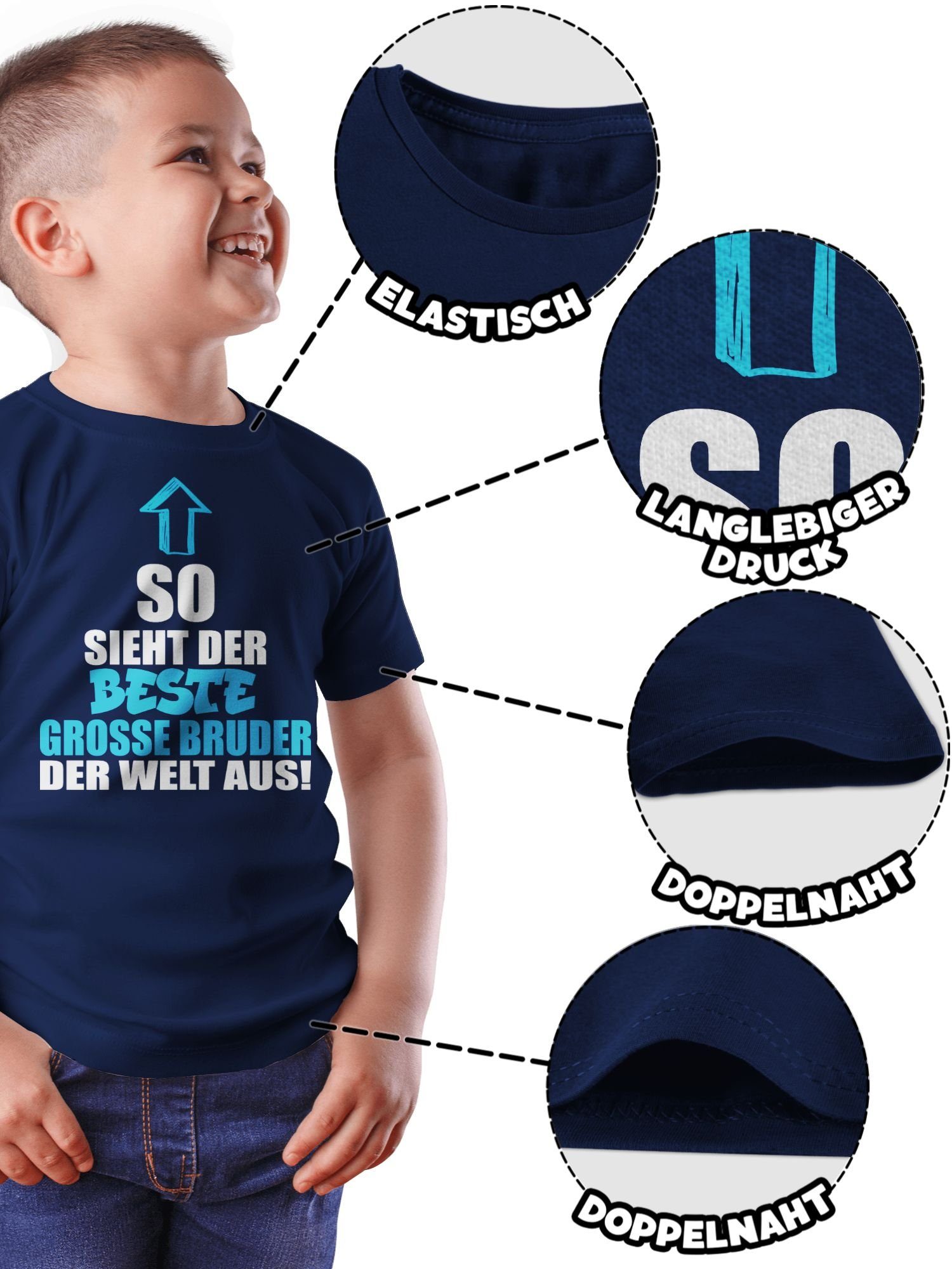 Shirtracer T-Shirt Bester großer Bruder (1-tlg) Großer Bruder