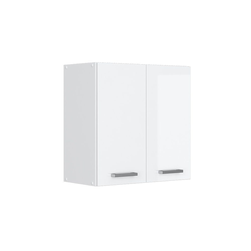 Vicco Hängeschrank R-Line, Weiß Hochglanz/Weiß, 60 cm (1-St)