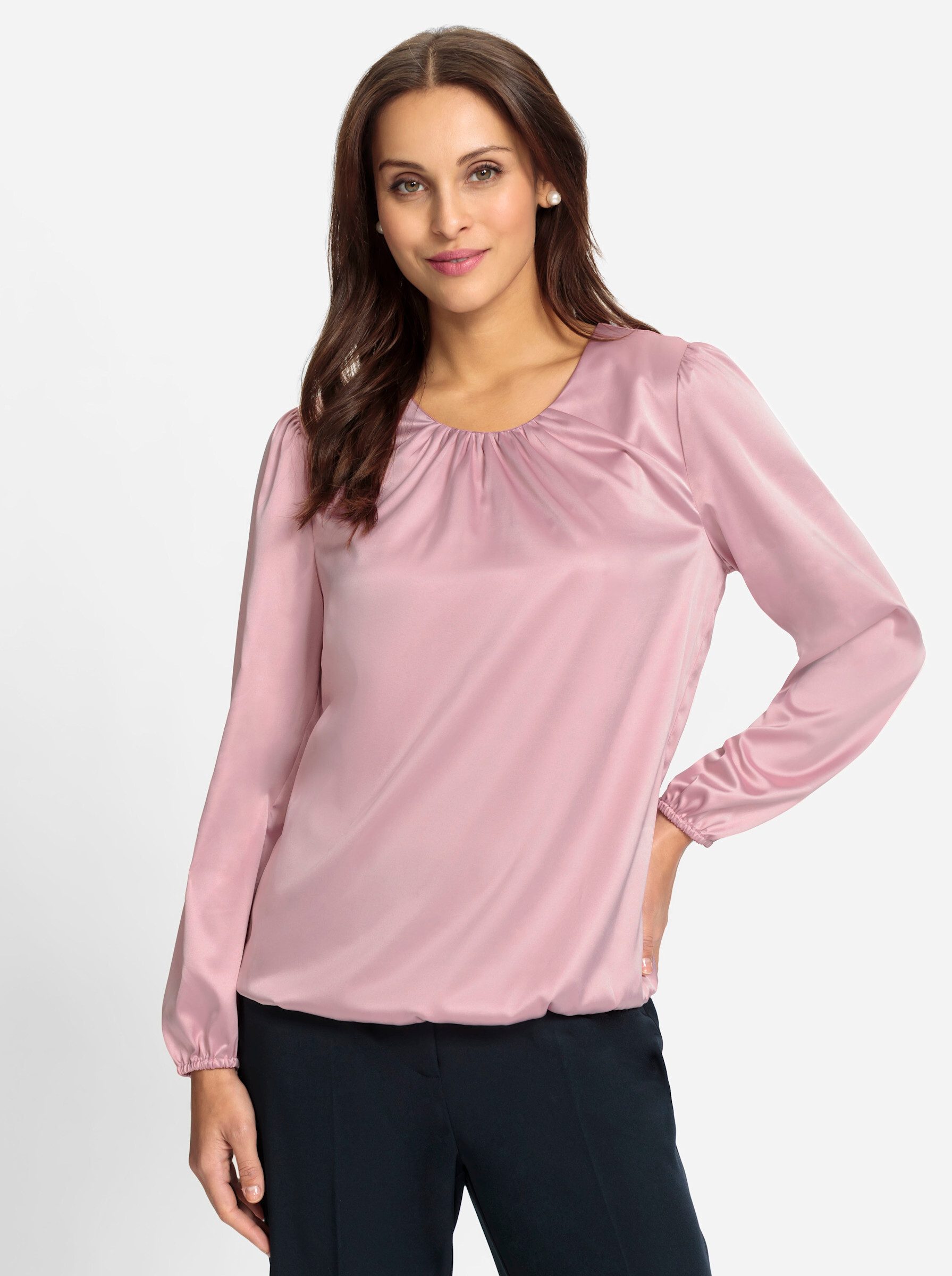 Lady Satinbluse günstig online kaufen