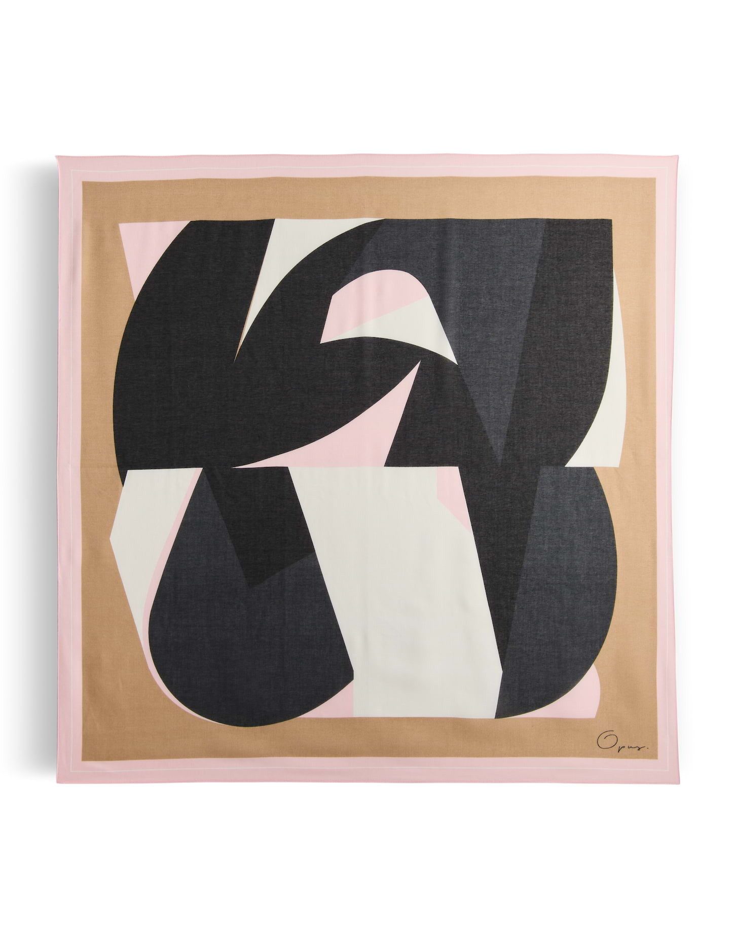 OPUS Halstuch ATIELL gewebt mit kunstvollem Print, one size, weicher Griff