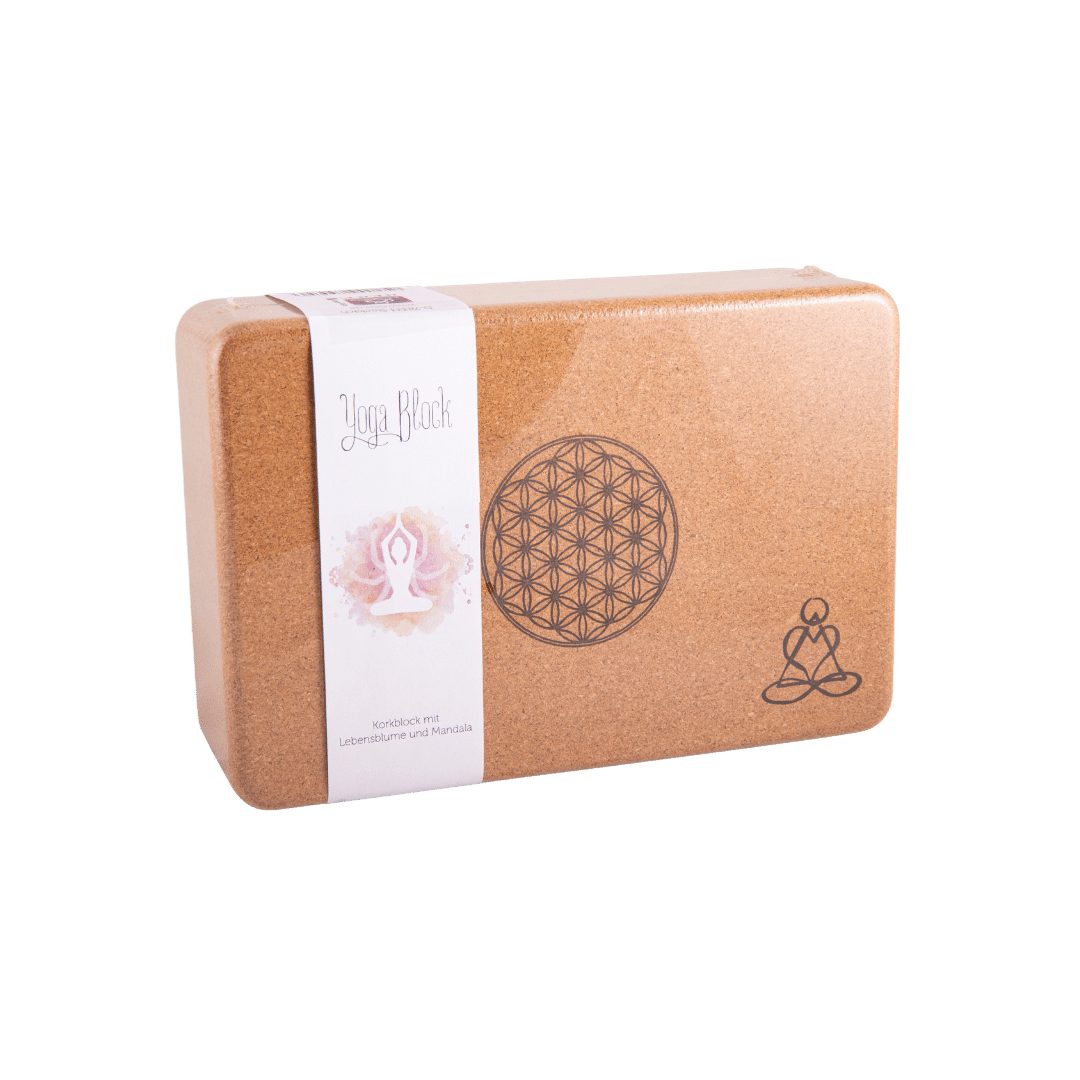 Berk Yogablock Yogablock aus Kork klein, nachhaltig