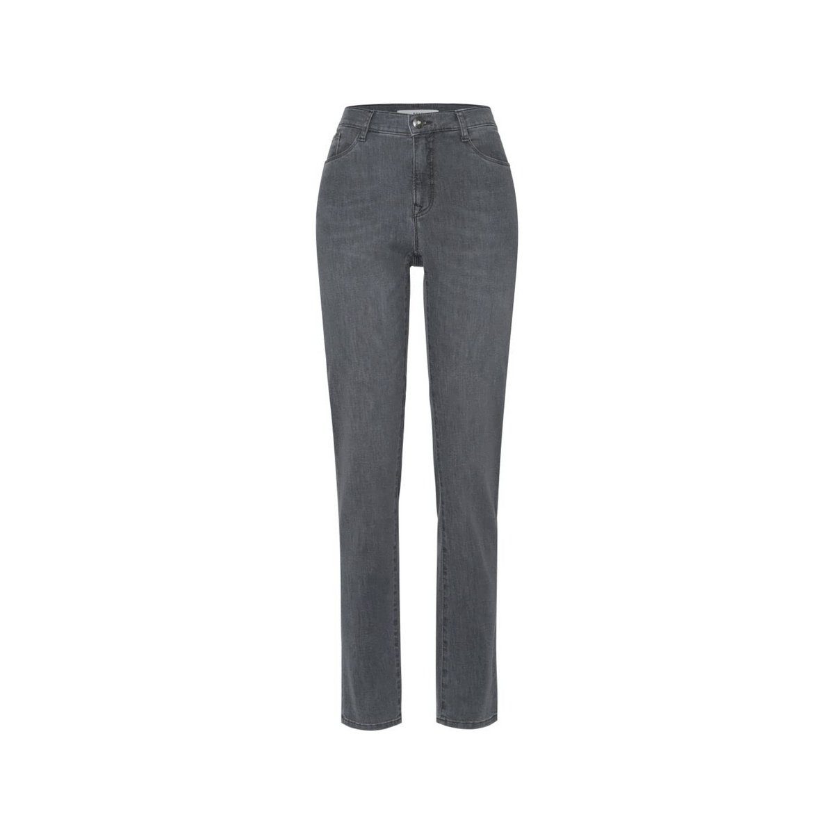 Brax 5-Pocket-Jeans used (1-tlg) grey grau