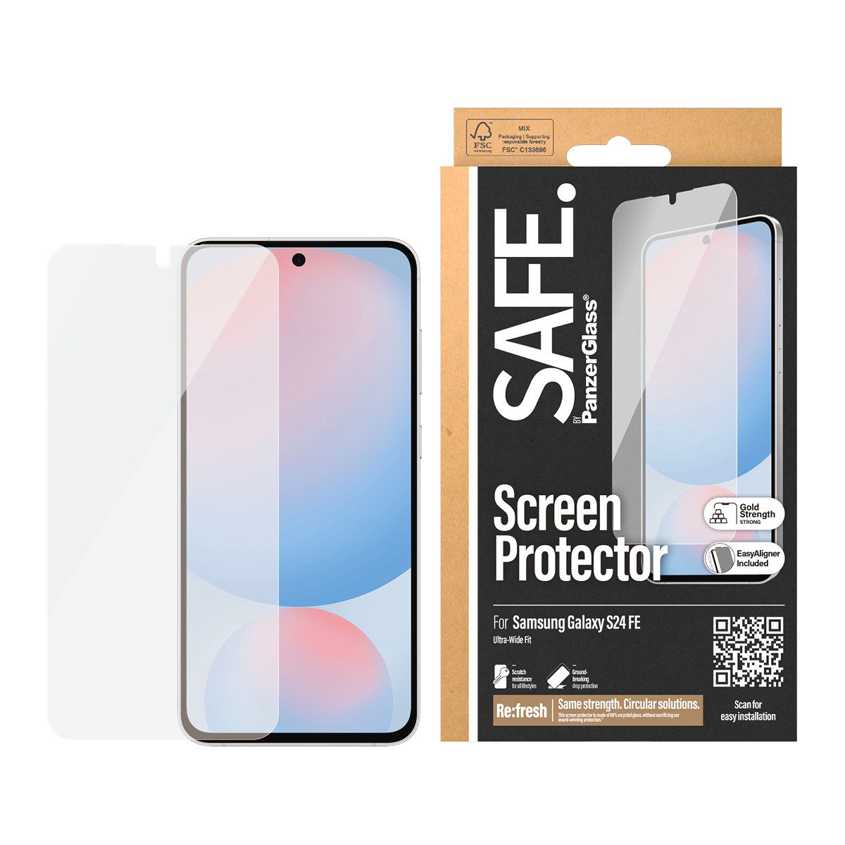 Displayschutzglas Ultra-Wide Fit Screen Protection