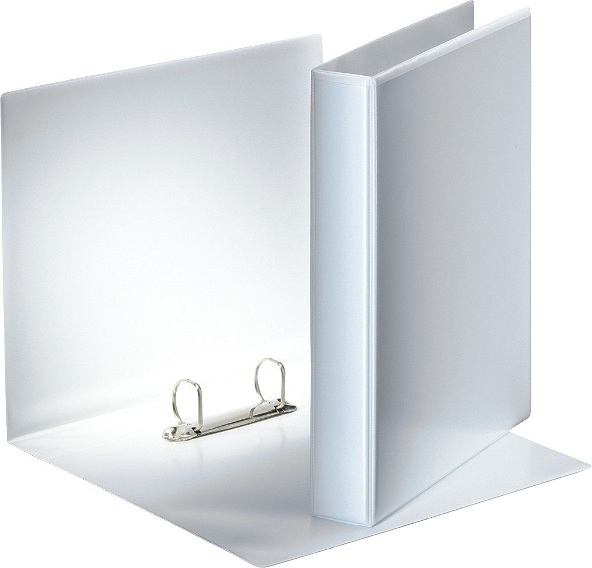 Präsentationsordner Präsentationsringbuch A4 2 Ringe 30mm weiß