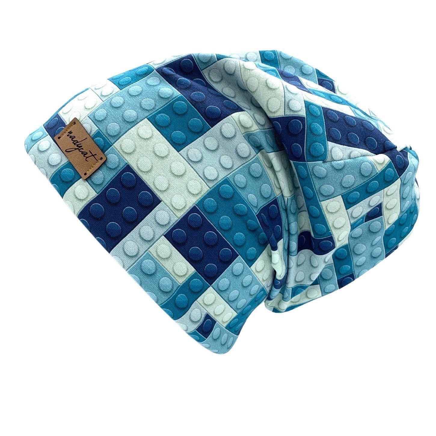 nadycat Beanie BAUSTEINE (2-St., Beanie mit passendem Loop) handgefertigt a günstig online kaufen