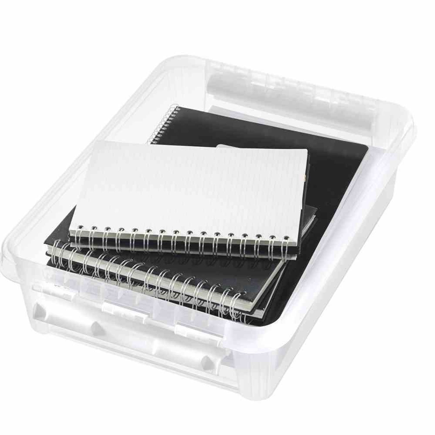 Thumbnail - Orthex Aufbewahrungsbox Clipbox transparent flach 8 l SmartStore Home 14