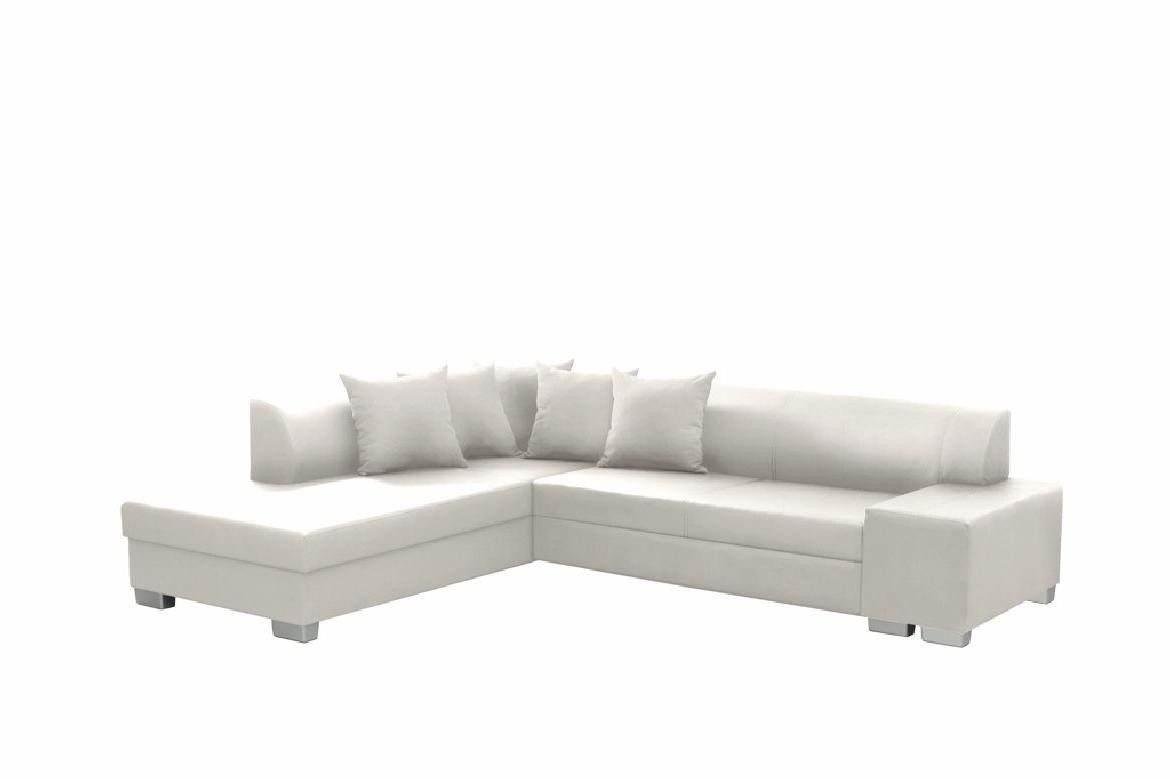 Xlmoebel Ecksofa Designer Schlafsofa mit Bettfunktion in L-Form aus Kunstleder, Hergestellt in Europa