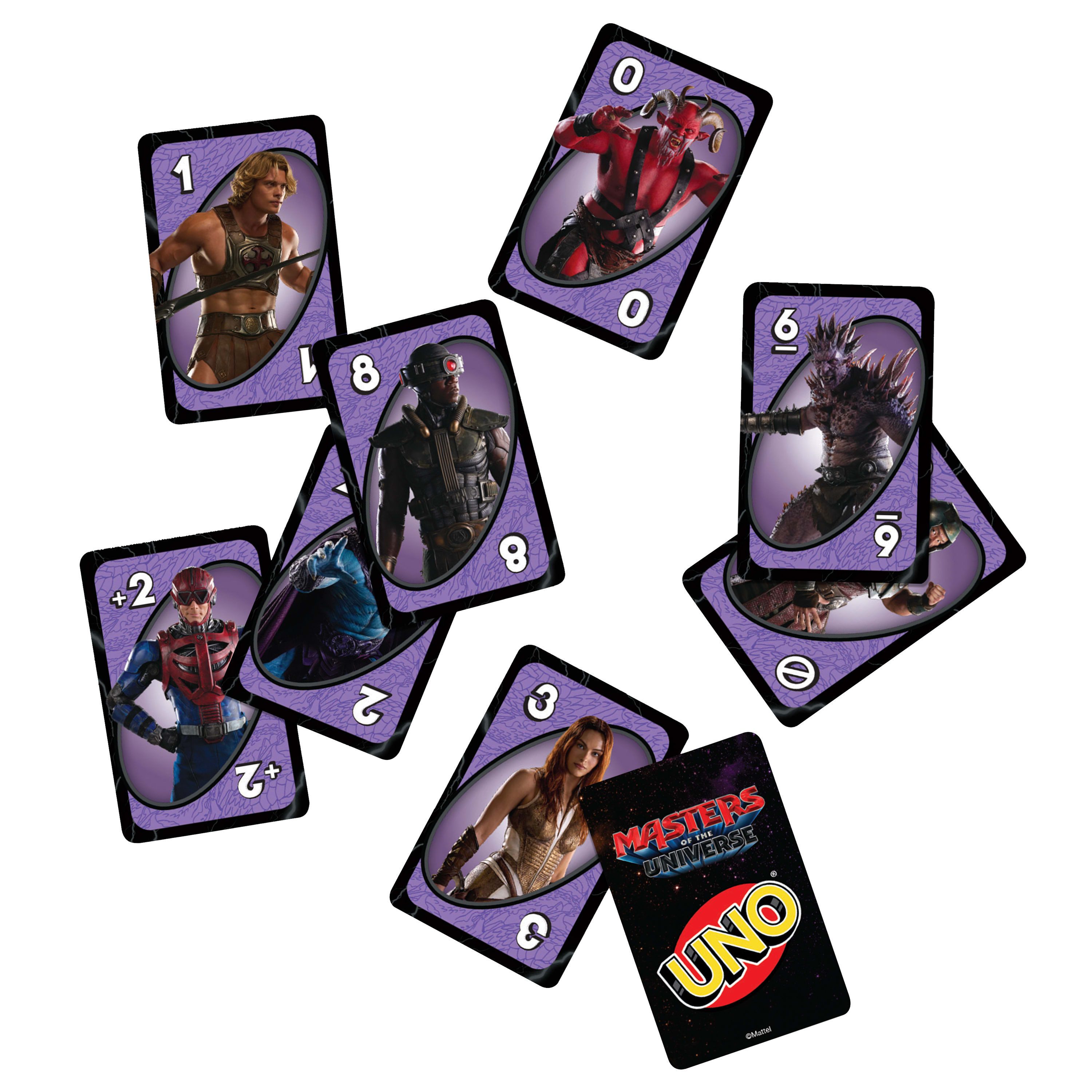Mattel games Spiel UNO Masters of the Universe, Gesellschaftsspiel