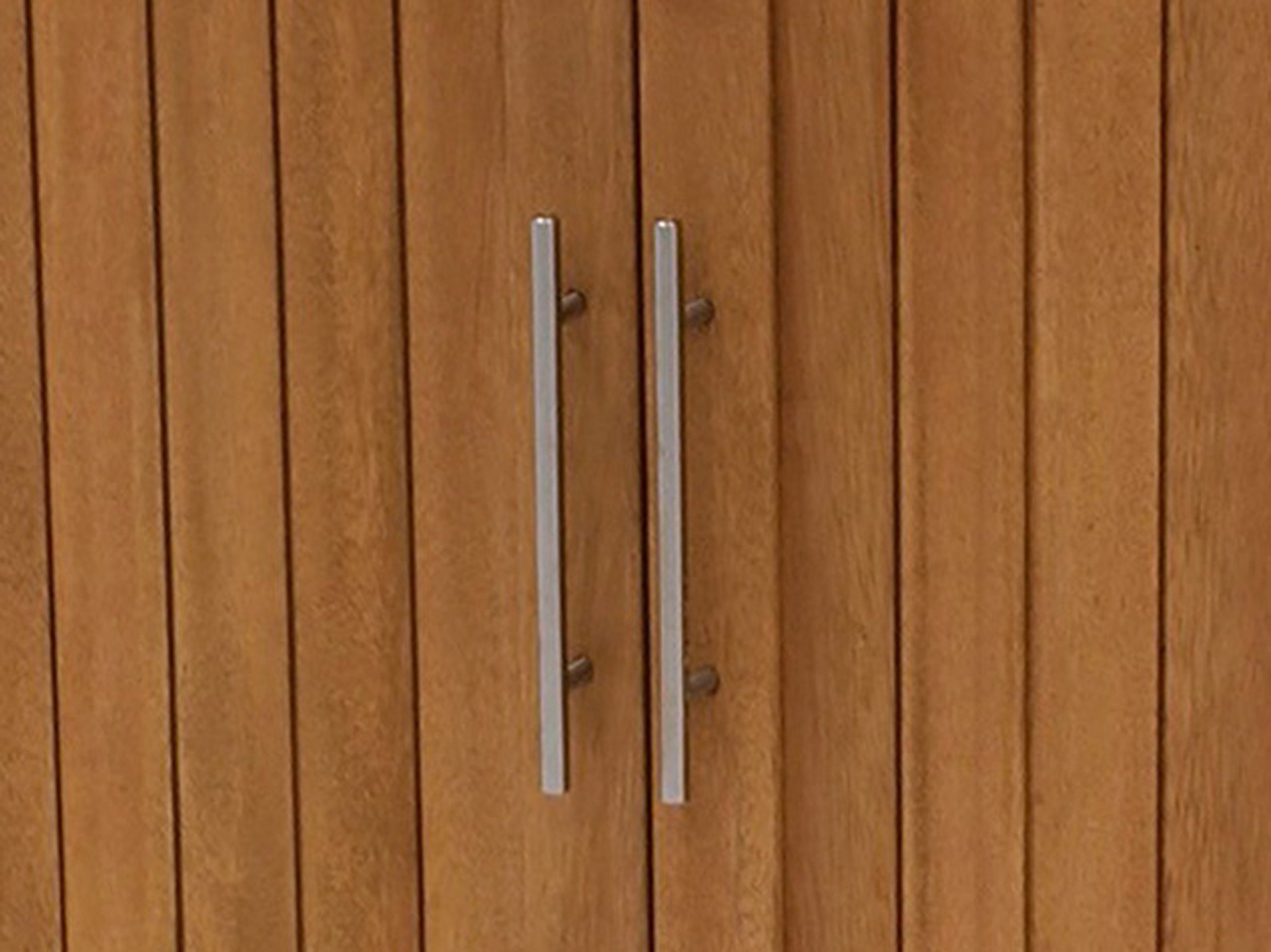 TPFGarden Beistellschrank EDMONTON (Beistellschrank mit zwei Klapptüren. FSC®-zertifiziert, aus geöltem Eukalyptusholz) BxTxH: 120x50x85 cm
