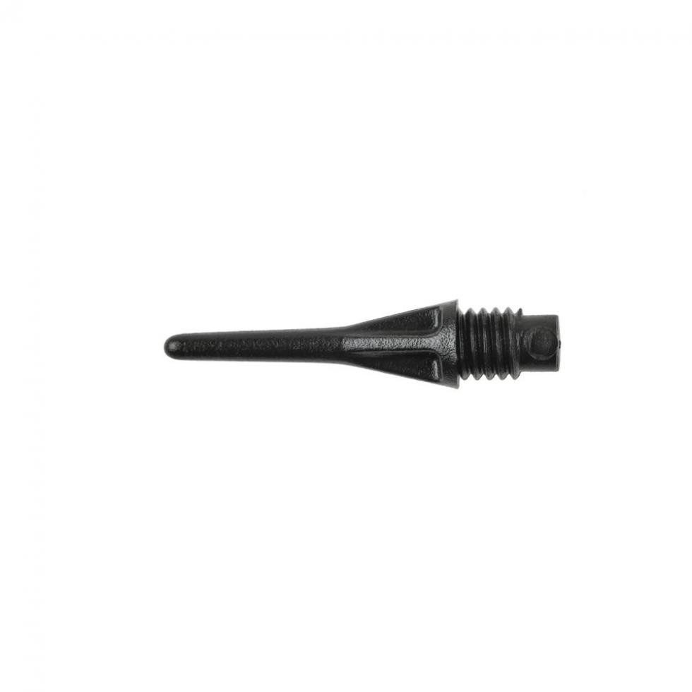 Karella Spiel, Dartspitzen - Pro-Tip - 2 BA Gewinde - 100 Stück Packung - schwarz