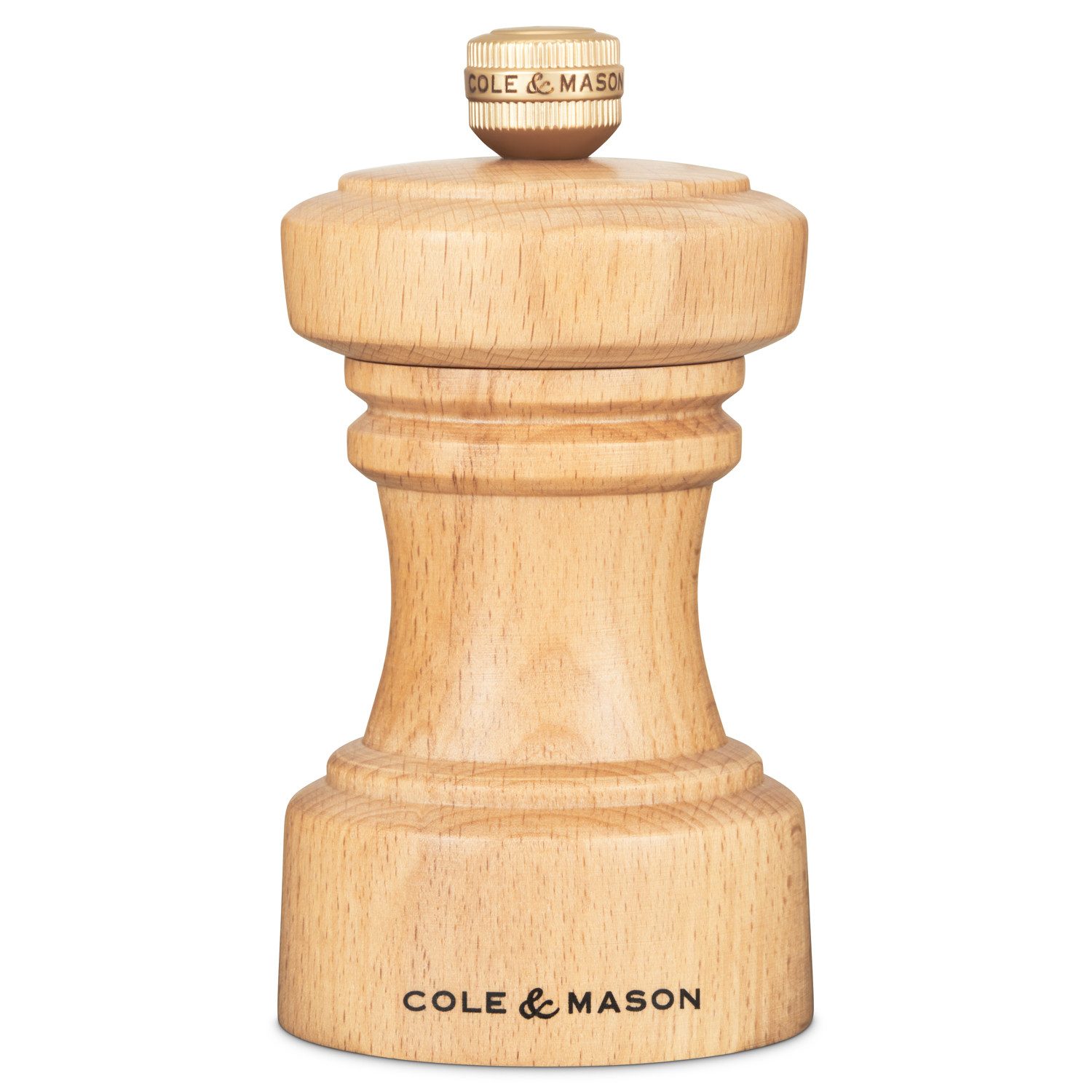 Cole & Mason Pfeffermühle Hoxton, Precision+ Karbonstahlmahlwerk, 10,4 cm