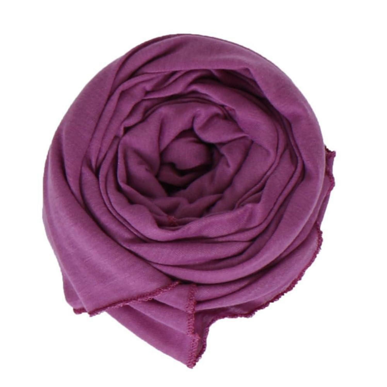 LuxusKollektion XXL-Schal Damen Schal Graurosa 80x180cm, (1-St)