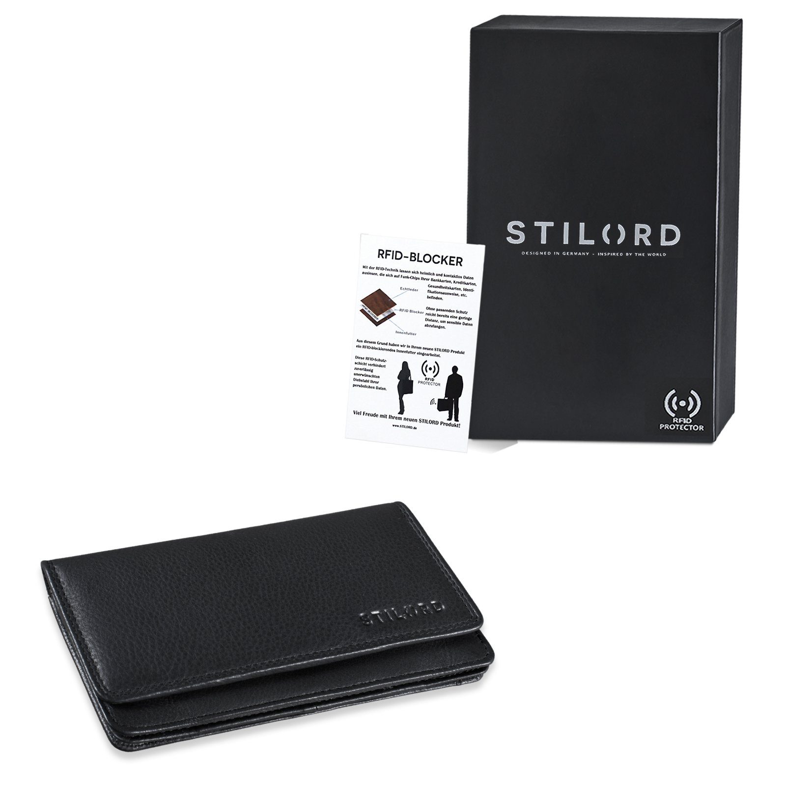 STILORD Geldbörse "Lotta" Leder Geldbörse Frauen RFID Schutz günstig online kaufen