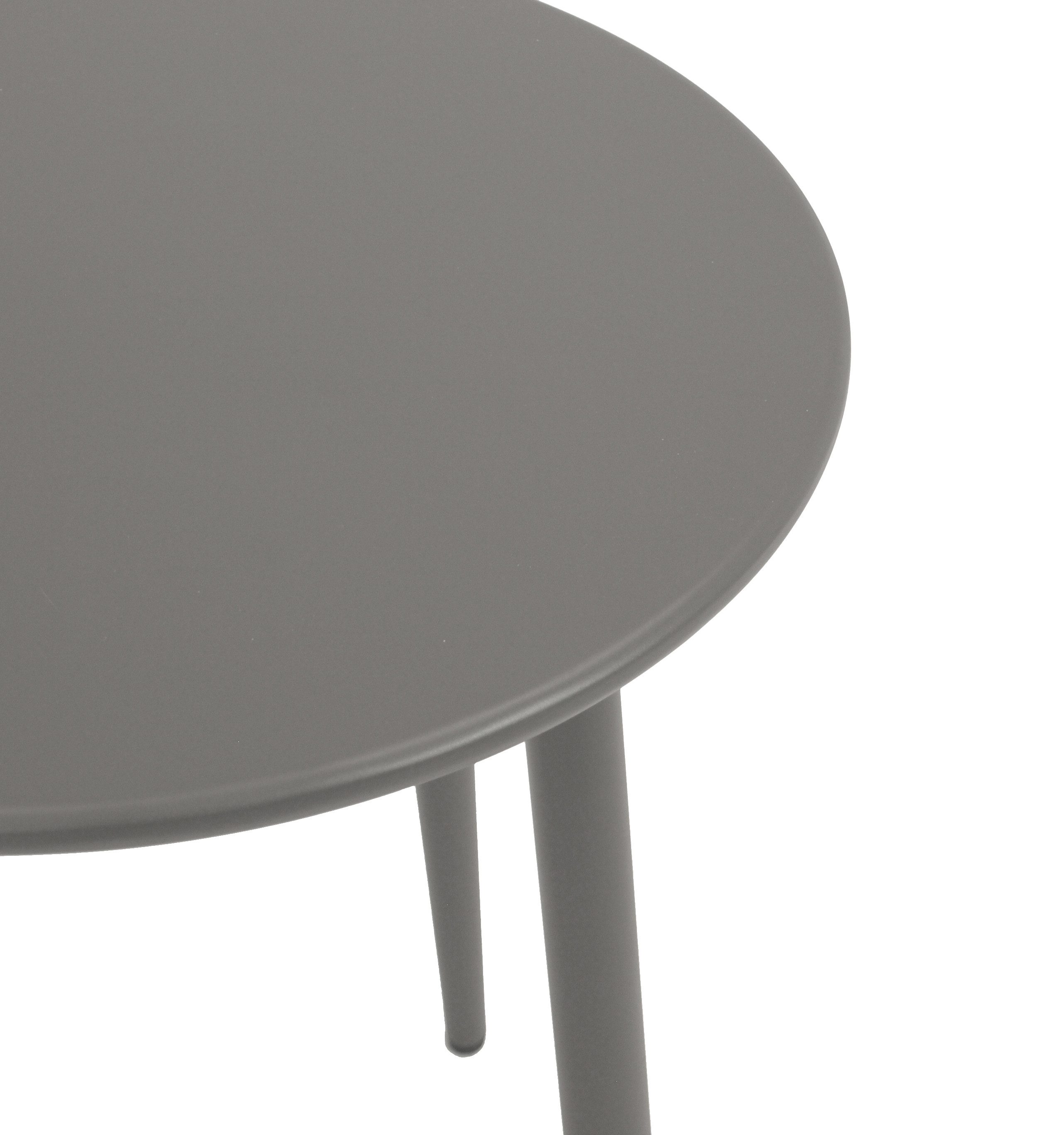 DEGAMO Bistrotisch DENVER 60cm rund, Stahl, Innen und Außen