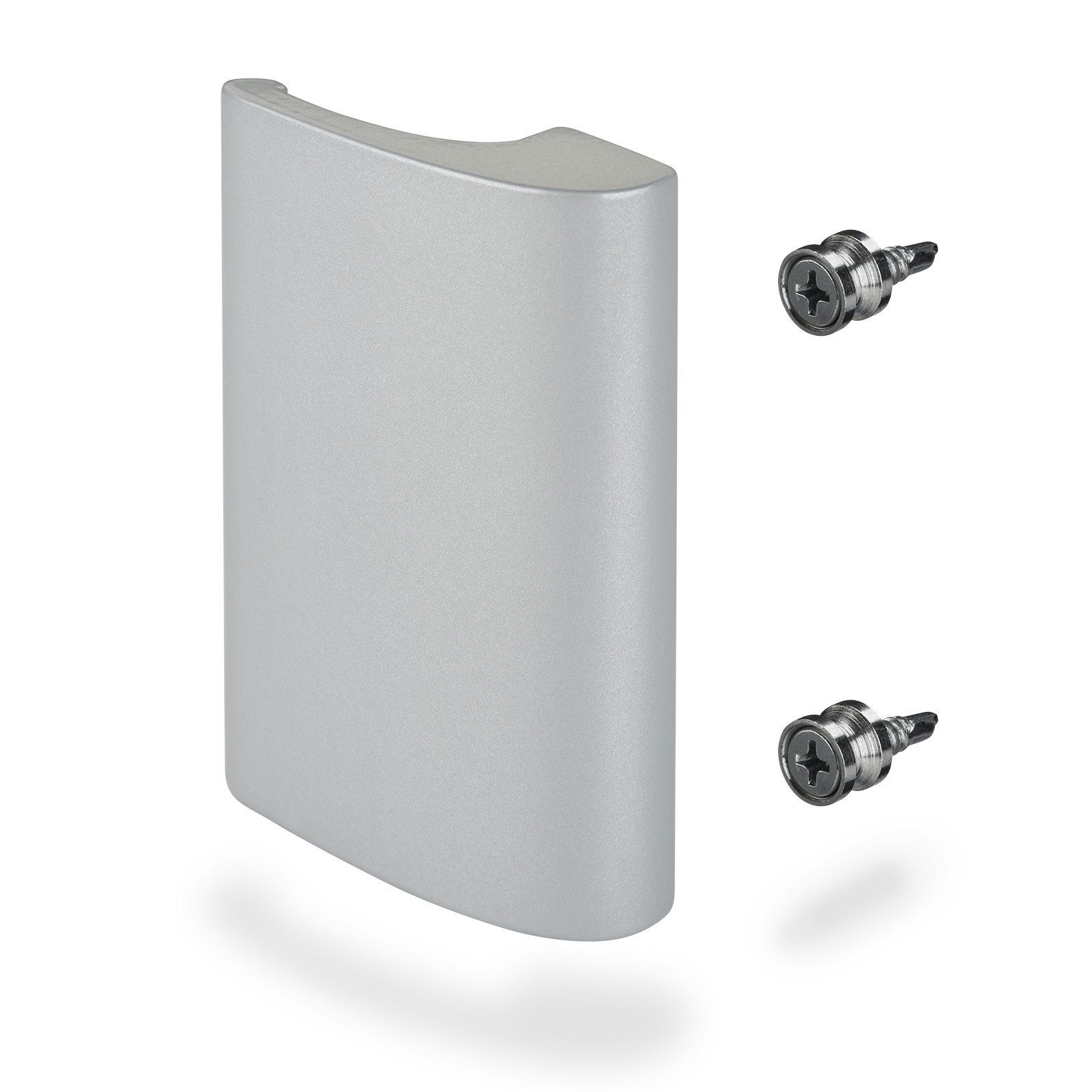 SO-TECH® Türgriff Balkontürgriff SEJA für Terassentür Ziehgriff BA 48 mm, 1-tlg., Aluminium, verdeckte Verschraubung