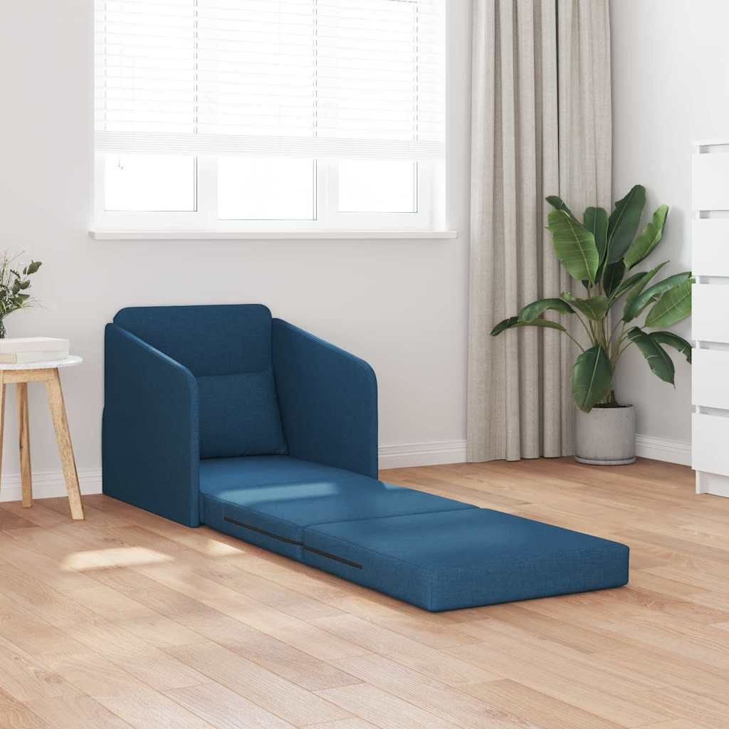 vidaXL Sofa Sofa Bett Blau 65 günstig online kaufen