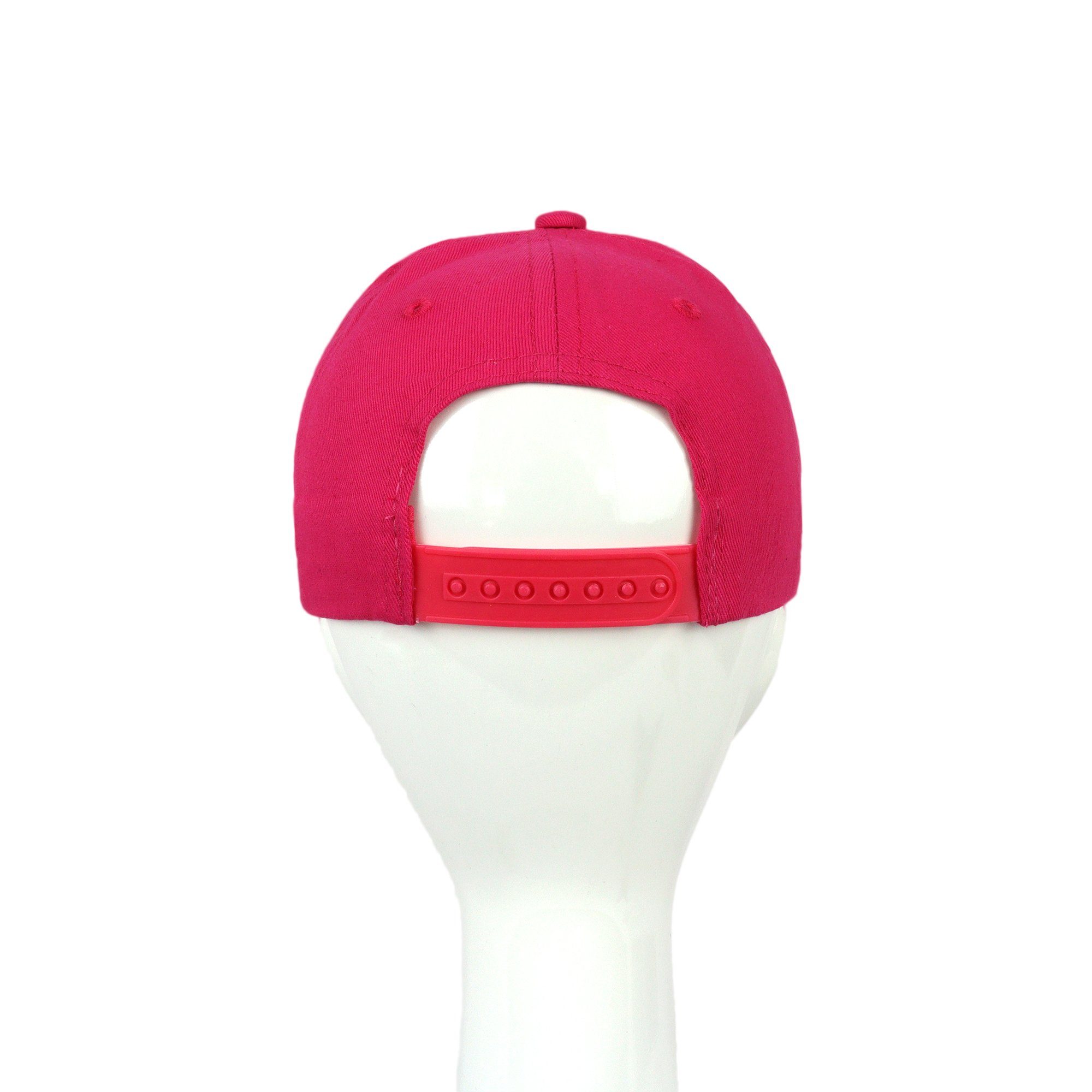 Kinder ZEBRO Cap Cap Baseball Belüftungslöcher pink mit