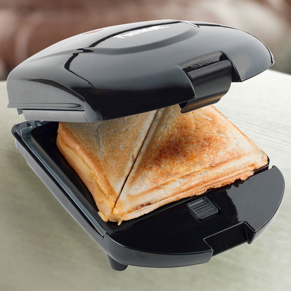 bestron Sandwichmaker, 3 in 1 Sandwich Snack Maker Waffel Eisen Kontakt