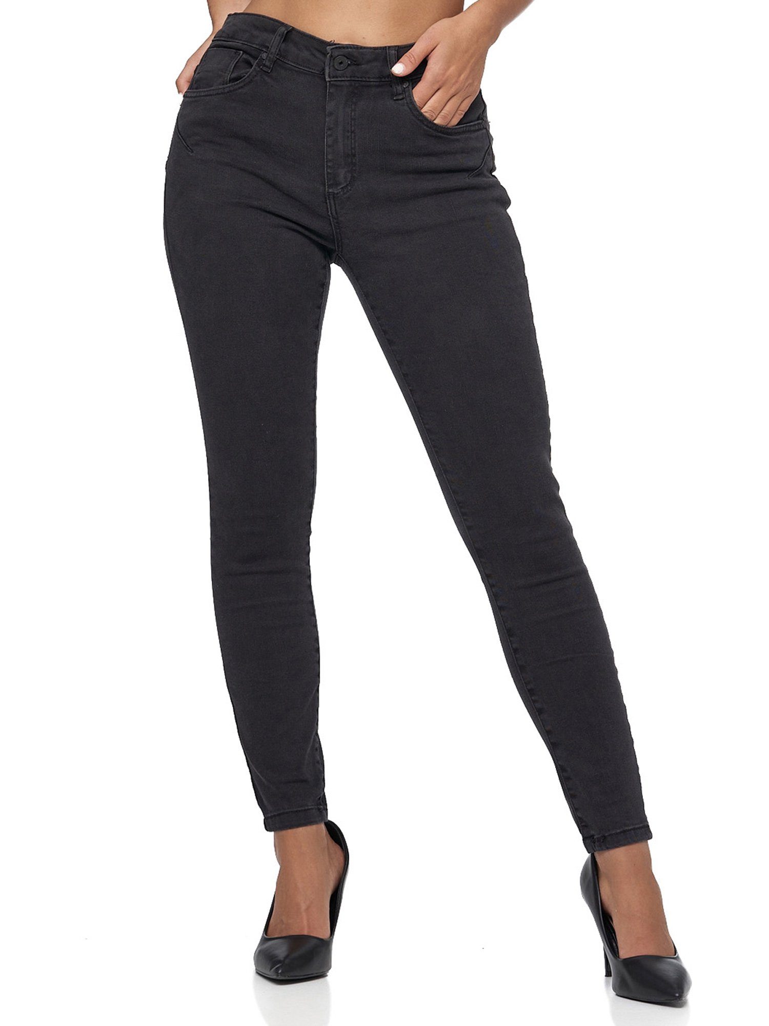 Stretch Skinny-fit-Jeans Tazzio mit F105 Jeanshose 5-Pocket-Style im