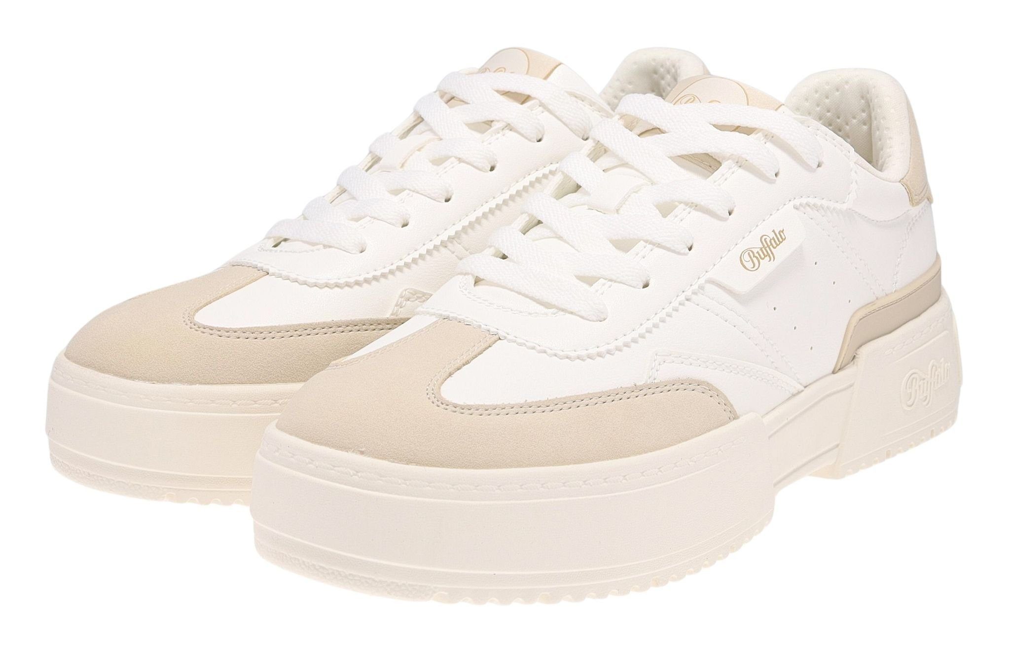 Buffalo RSE CMP White Cream Sneaker Veganer Damen Sneaker