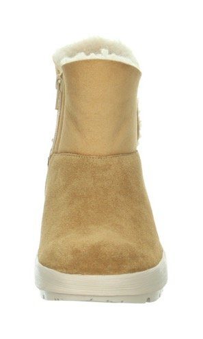 mit beige Winterboots Comoda Reißverschluss Think!