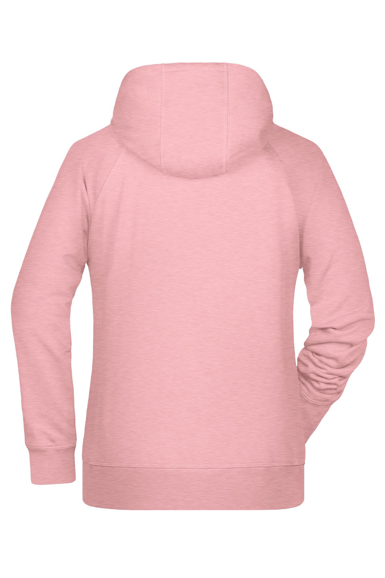 James & Nicholson Kapuzensweatshirt Hochwertiger Hoody aus Bio-Baumwolle mit tailliertem Schnitt 8023 mit Kängurutasche und Kapuze