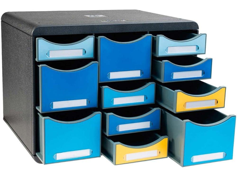 Thumbnail - EXACOMPTA Schubladenbox Exacompta Schubladenbox 'BEE BLUE Store-Box Multi'