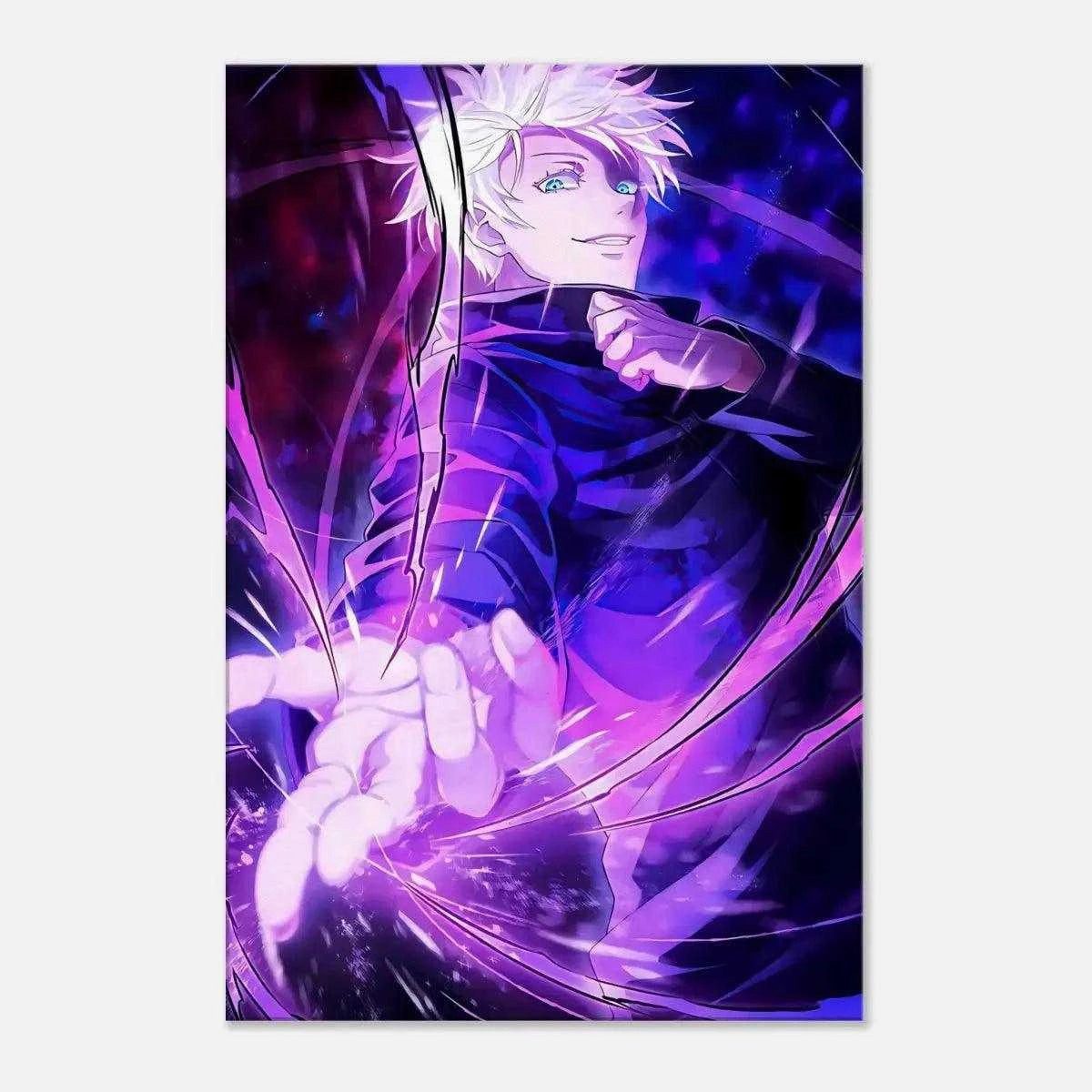 Wanddekoobjekt Satoru Gojo - Anime Leinwandbild