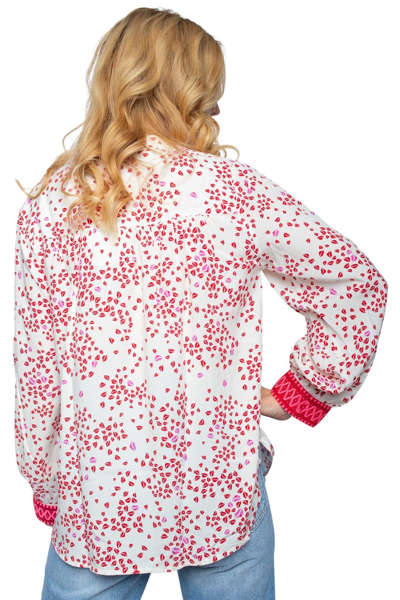 Emily Van Den Bergh Schlupfbluse Damenbluse 8571-194