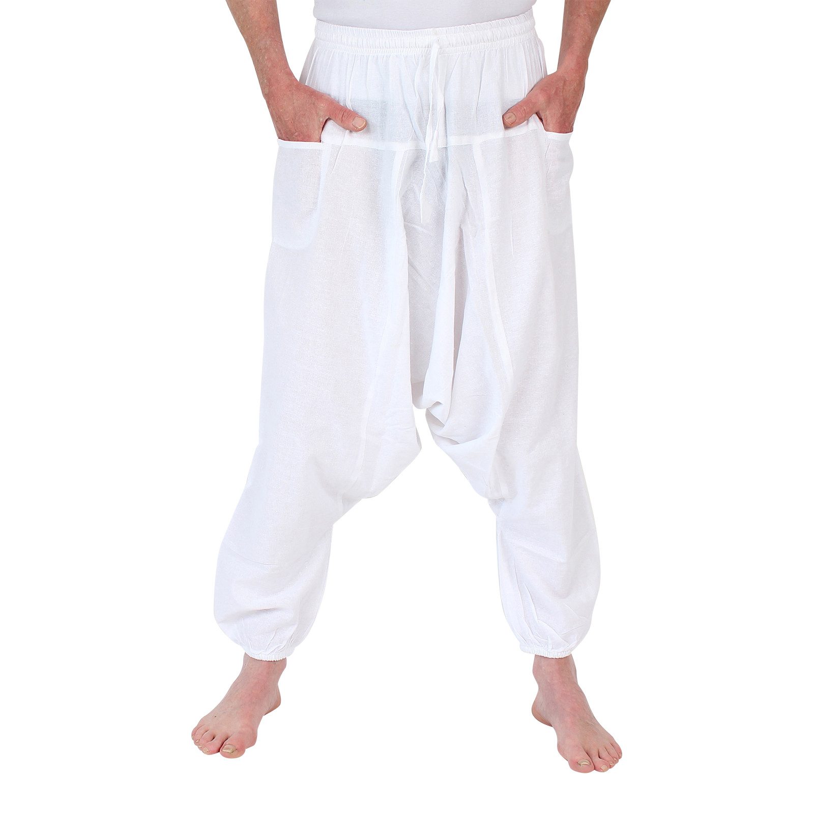 BUDDHA arts&more Haremshose Einfarbige Haremshose aus günstig online kaufen