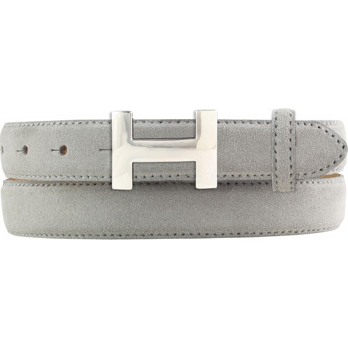 BELTINGER Ledergürtel Damen-Gürtel Horus aus Veloursleder 2,5 cm - Velour-L günstig online kaufen