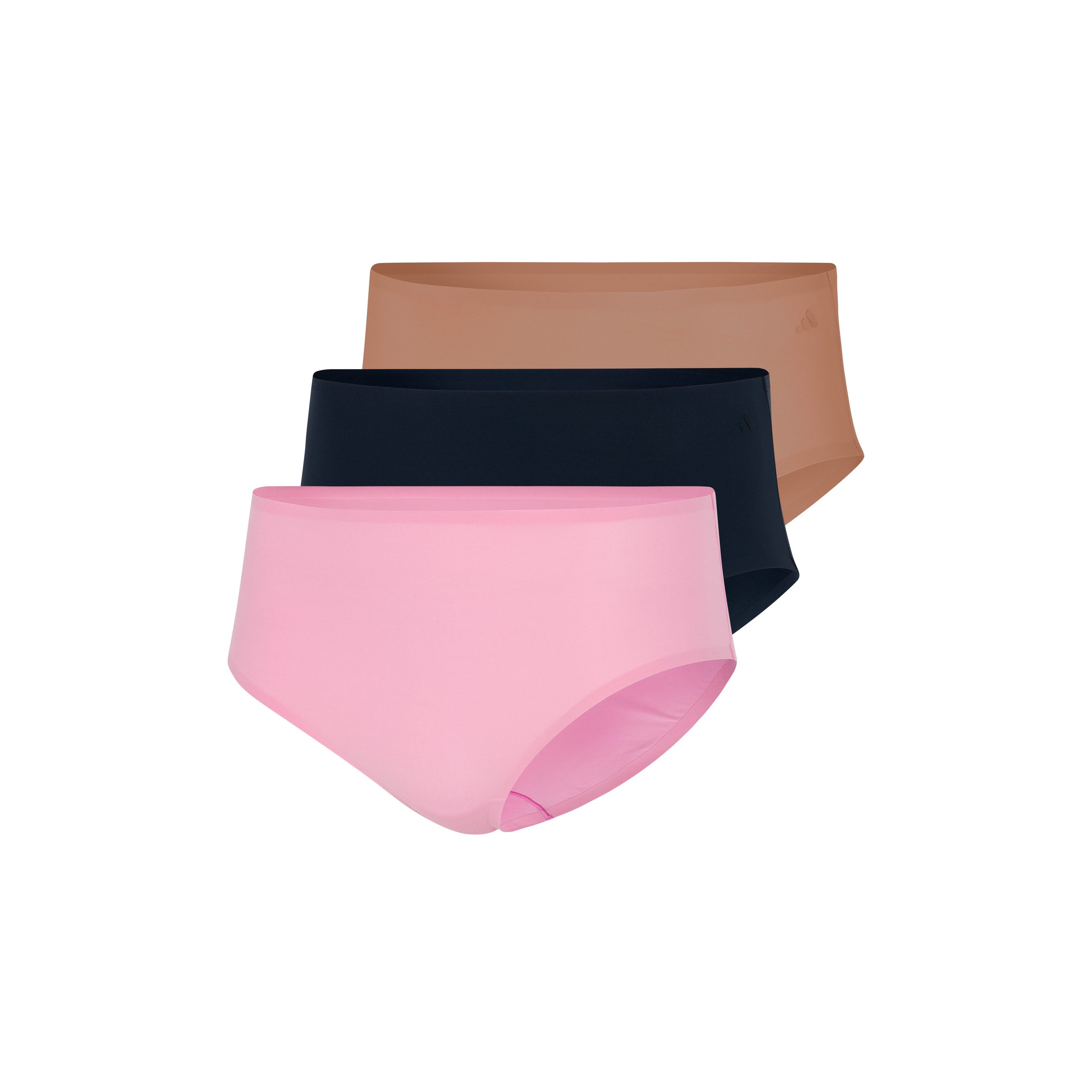 adidas Sportswear Hipster Sport Active Light Flex-Packaged Panties (3er Pack) mit Stretch, gebondete Abschlüsse, bequem, weich und flexibel