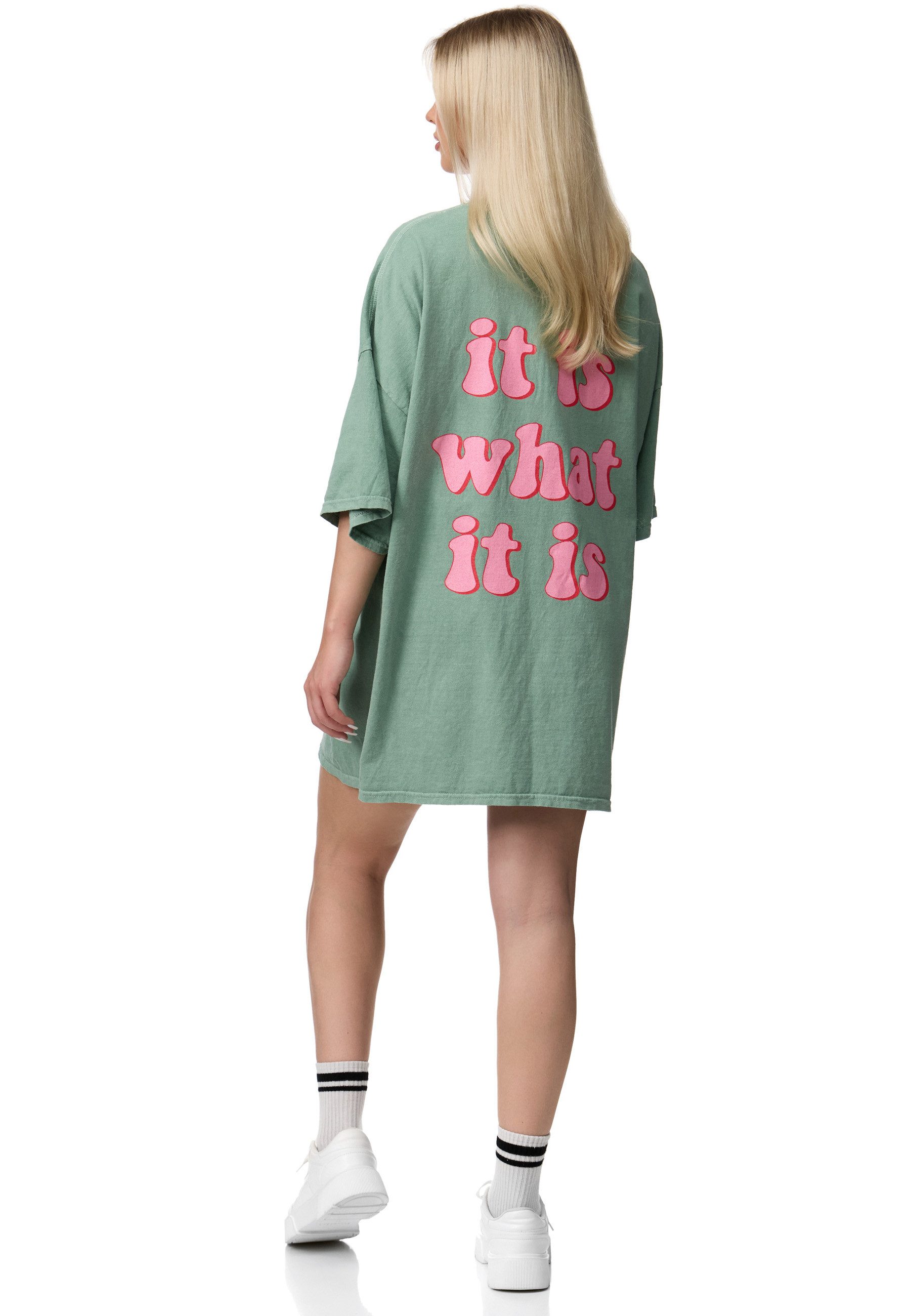 Worldclassca T-Shirt Worldclassca Oversized Print T-Shirt günstig online kaufen