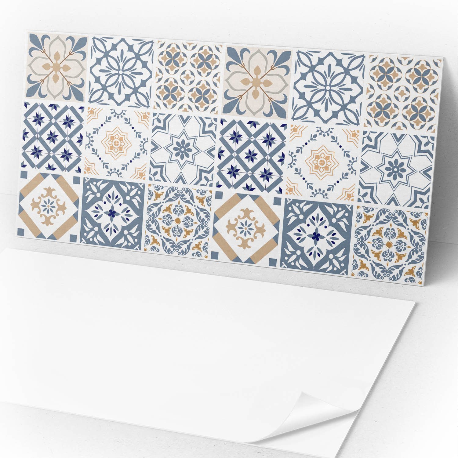 Coloray Spritzschutz Selbstklebende Vinylpaneele für Wand und Boden moderne Wanddeko, Selbstklebende, Wandaufkleber, Vinyl Spritzschutz