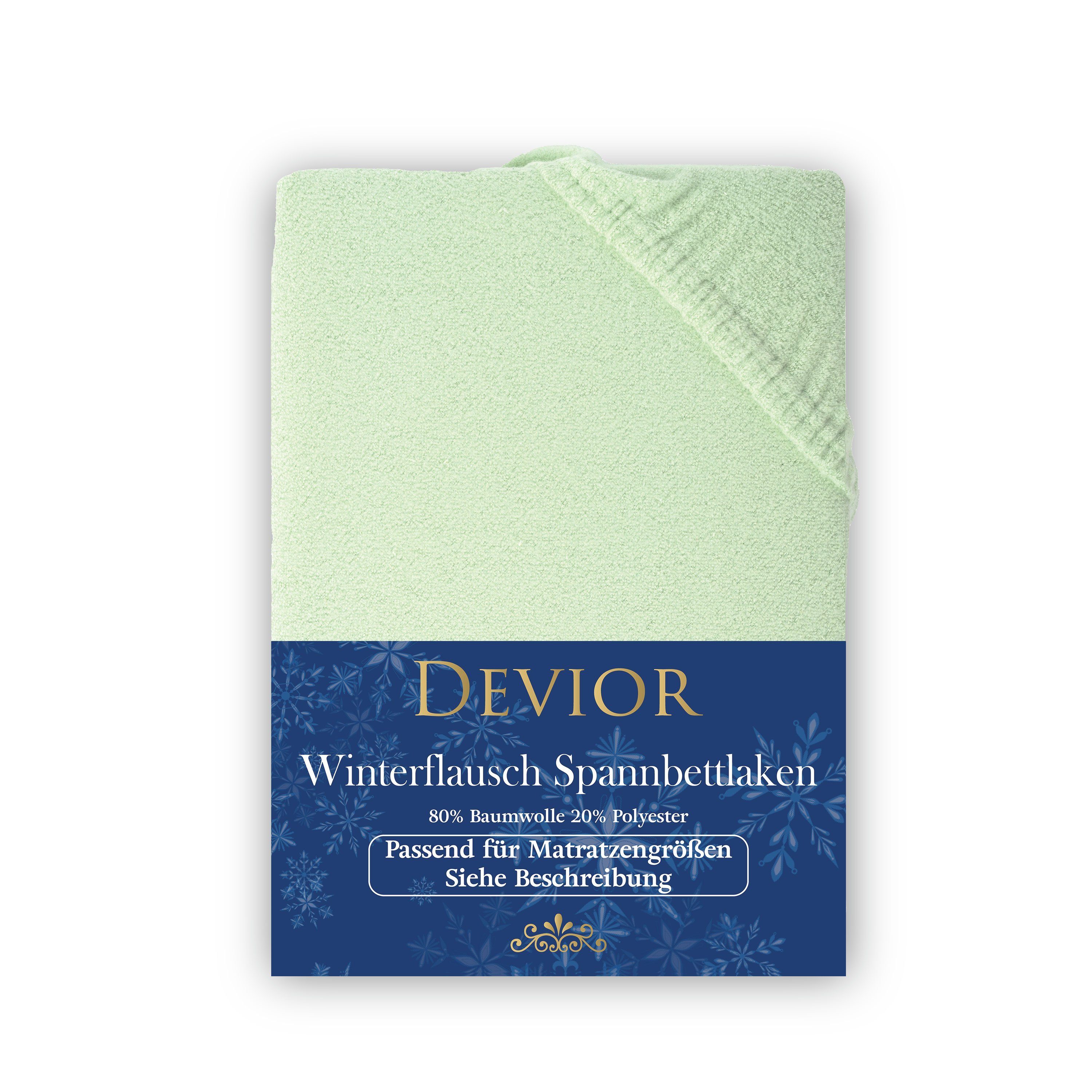 Devior Spannbettlaken Spannbetttuch Bettlaken Winter Flausch günstig online kaufen