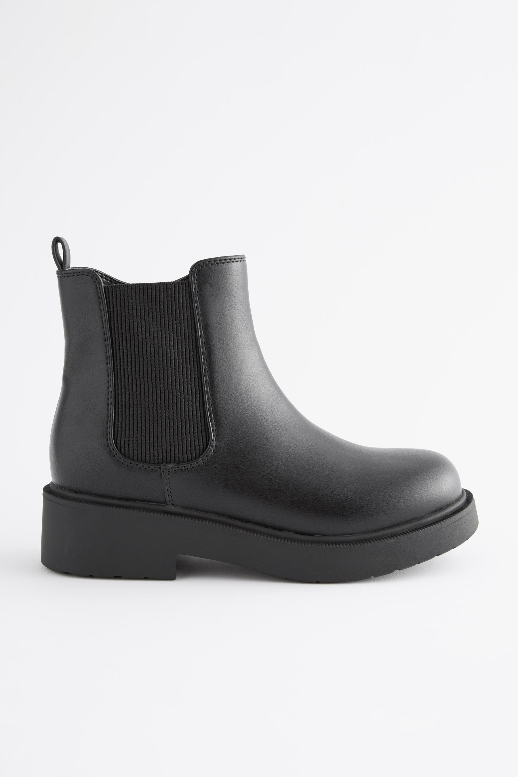 Next Robuste Chelsea-Boot Chelseaboots (1-tlg) Matt Black