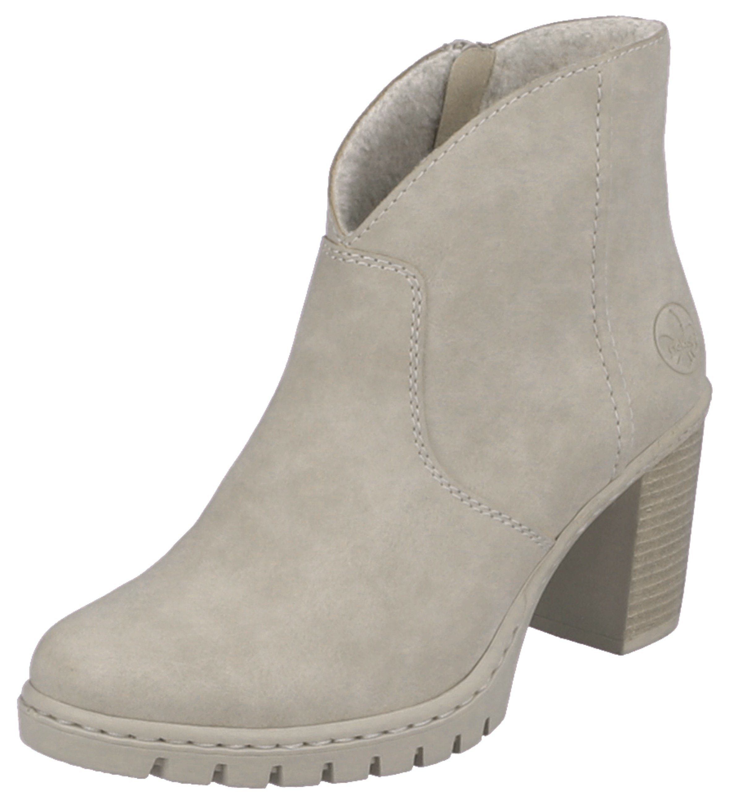 Rieker Ankleboots Stiefelette, Plateauboots, Blockabsatz, in günstig online kaufen