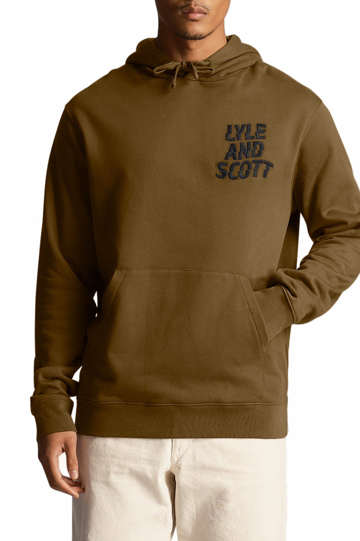 Lyle & Scott Hoodie Mit Logodruck Olivgrün
