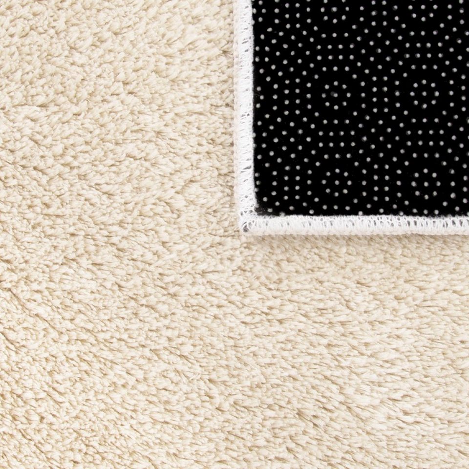 Teppich Cadiz 630, Paco Home, rechteckig, Höhe: 14 mm, Uni-Farben, besonders  weich, waschbar, auch als Läufer erhältlich, robuste, strapazierfähige und  pflegeleichte Qualität