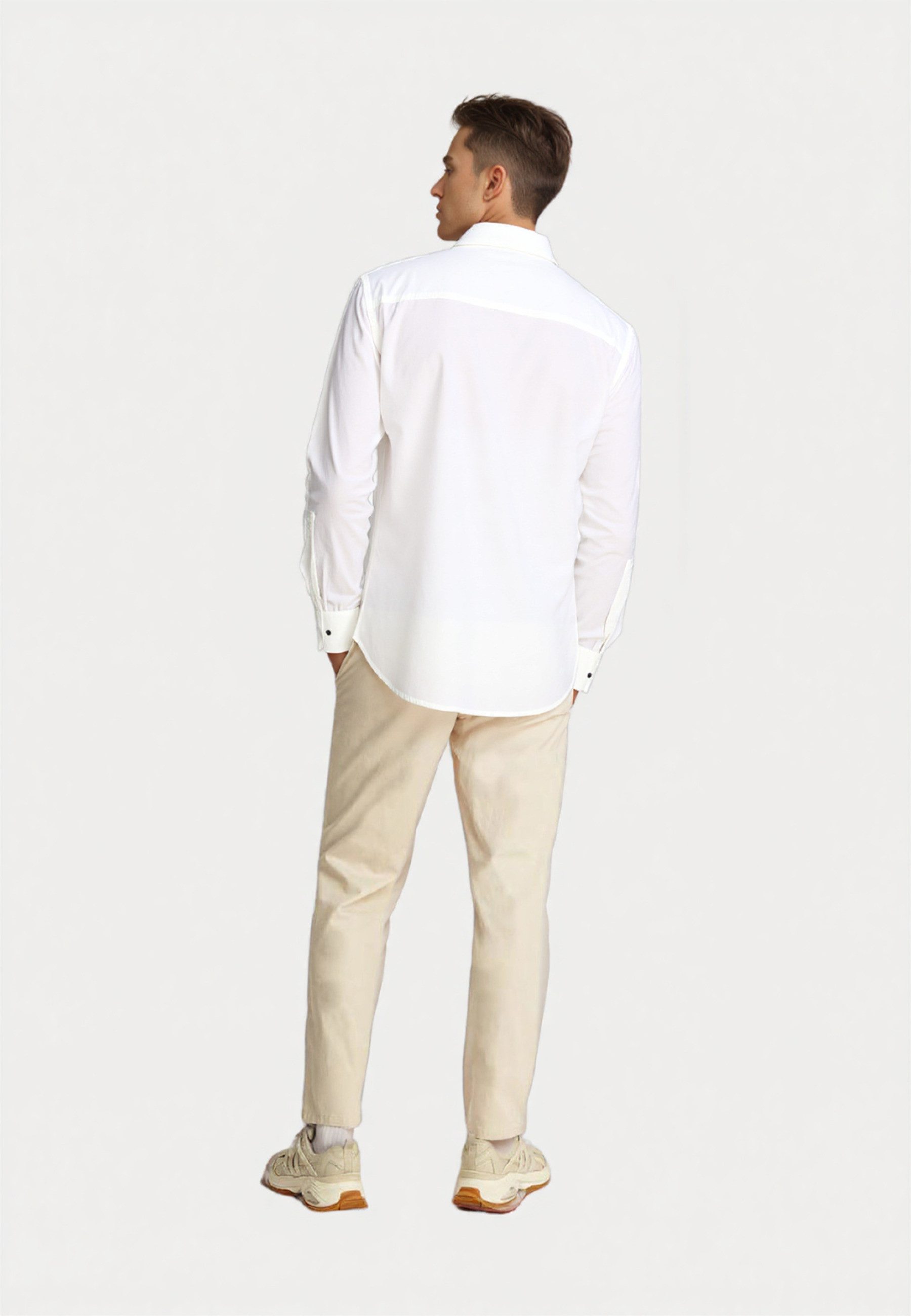 U.S. Polo Assn. Langarmhemd Hemd Popeline Longsleeve Shirt (1-tlg)