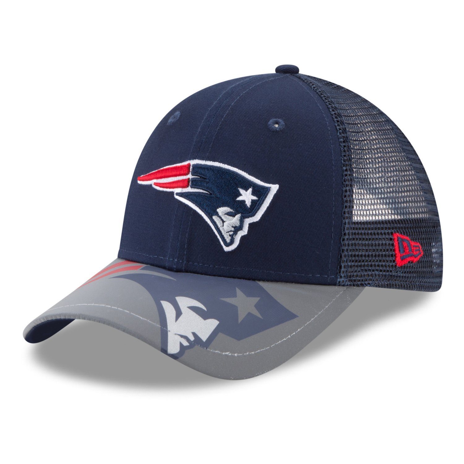 New Era Baseball Cap Trucker REFLECT NFL Teams New England Patriots