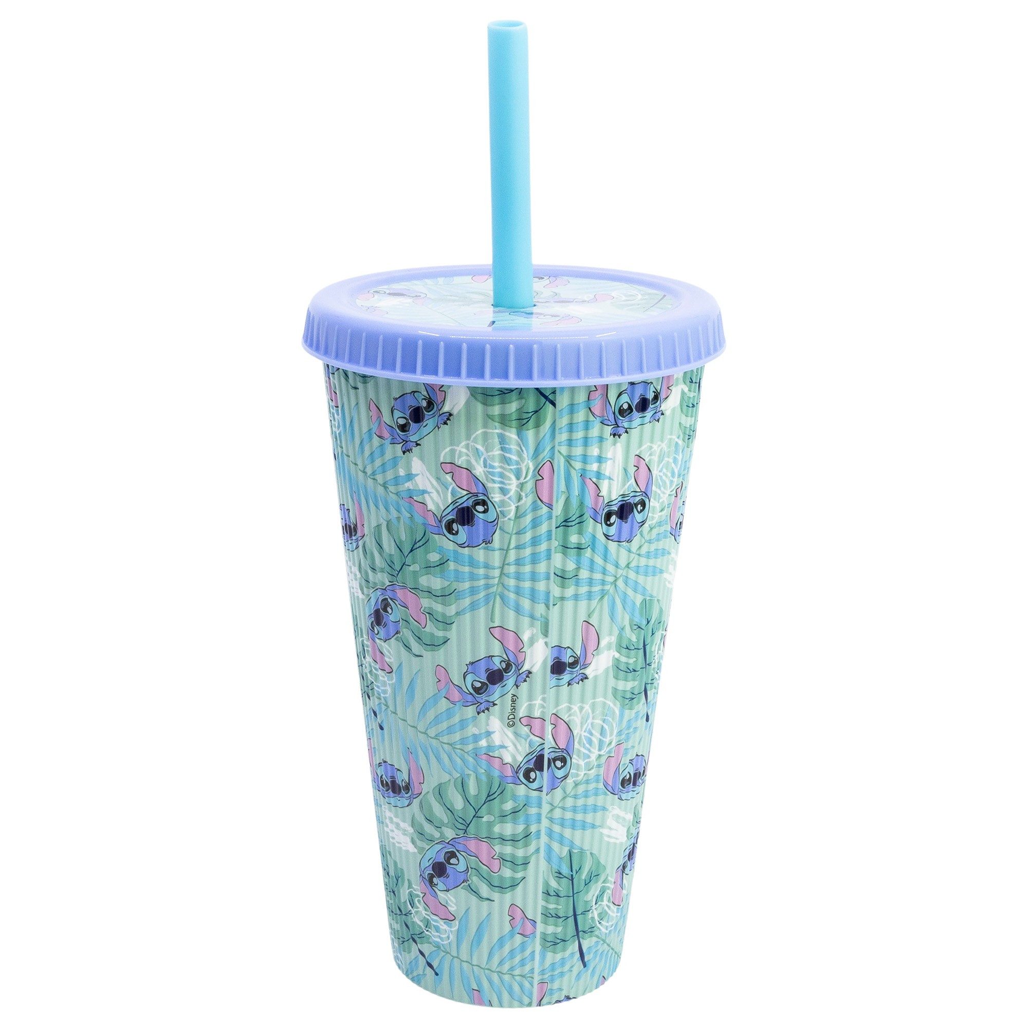 Disney Coffee-to-go-Becher Disney Lilo und Stitch XL Kaffeebecher Becher To-Go Halm 790 ml, 1-tlg.
