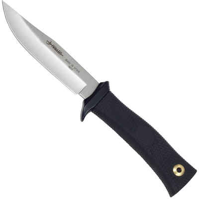 Haller Messer Universalmesser Fahrtenmesser mit schwarzem Griff