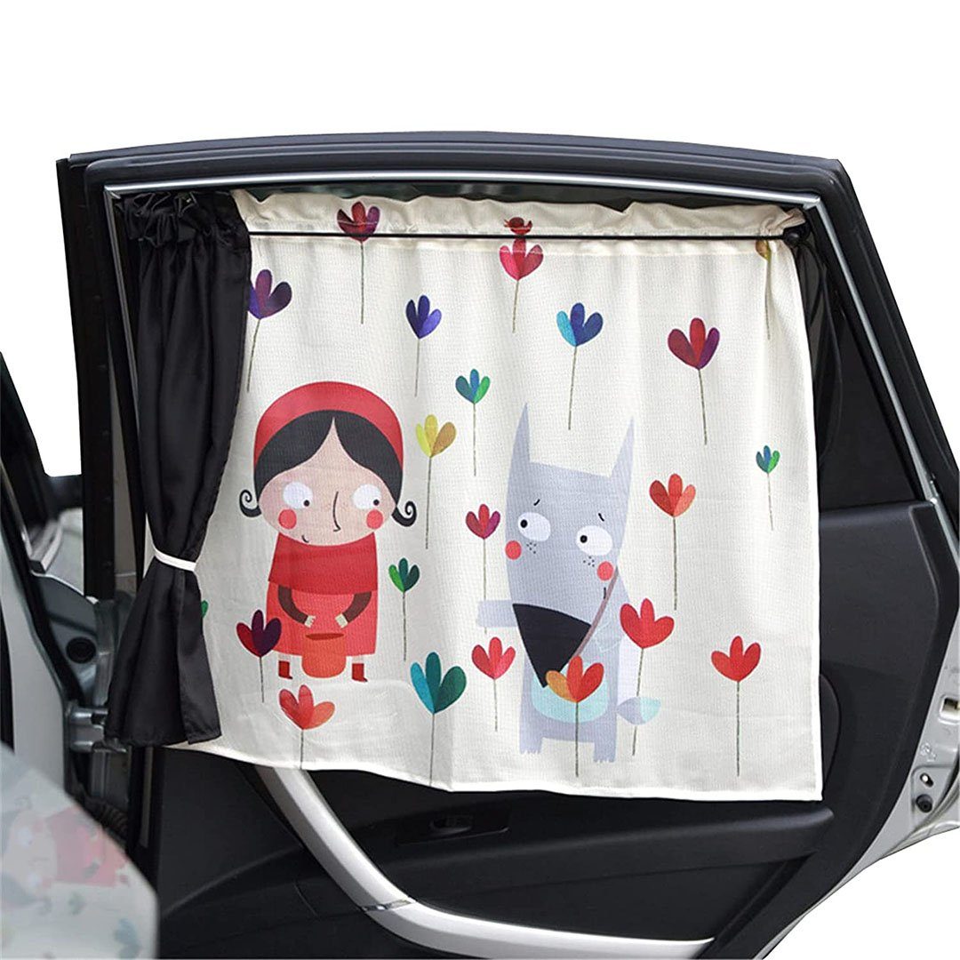 Für Hyundai i10 ab 2019 Auto-Sonnenschutz Kinder Baby Scheiben-Tönung Sichtschutz Heckscheibe und Seitenscheiben Komplettset 