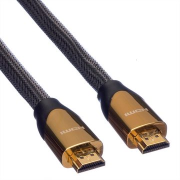 ROLINE 4K PREMIUM HDMI Ultra HD Kabel mit Ethernet, ST/ST Audio- & Video-Kabel, HDMI Typ A Männlich (Stecker), HDMI Typ A Männlich (Stecker) (100.0 cm)