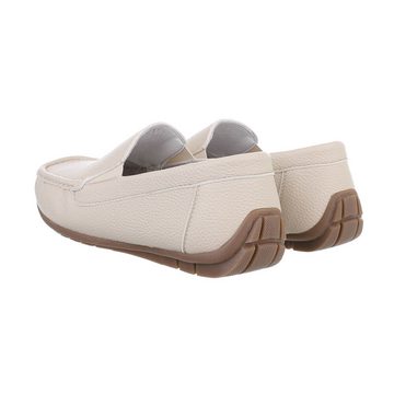 Ital-Design Herren Mokassins Freizeit Slipper (86018936) Flach Slipper in Beige